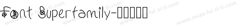 Font Superfamily字体转换